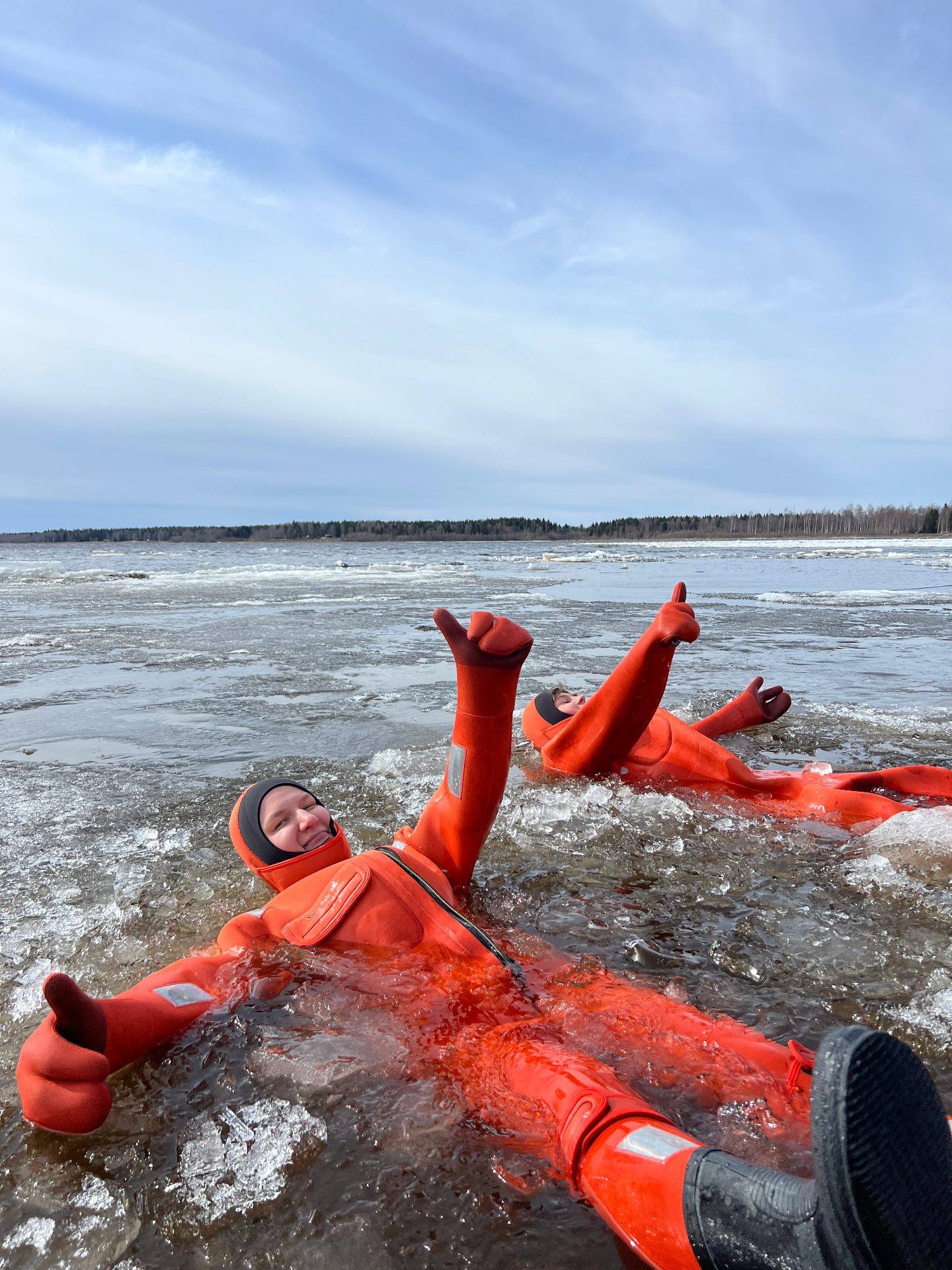 La baie de Botnie gelée