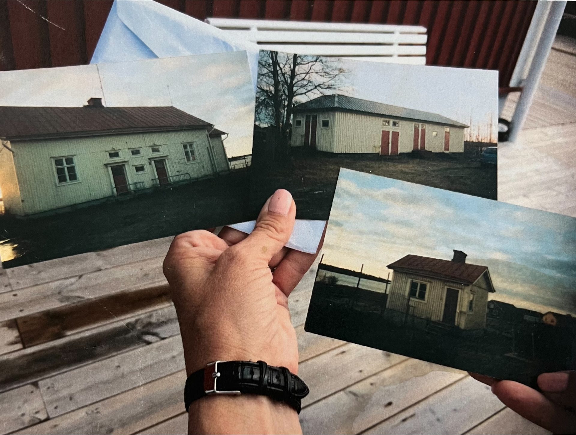 Vanhoja valokuvia Villa Merilinnan historiasta