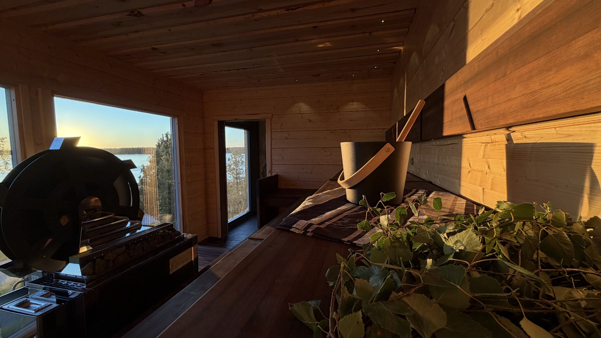 Mylly-sauna lauteineen
